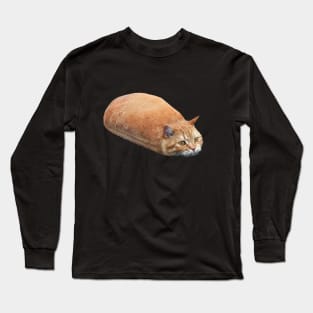 Cat Loaf Kitty Kitten Bread Breadloaf Cats Funny Long Sleeve T-Shirt